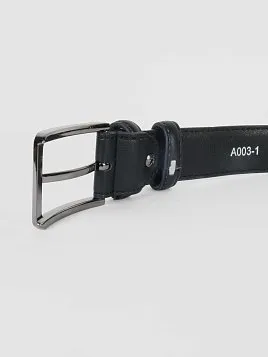 РЕМЕНЬ ПОЯСНОЙ МУЖСКОЙ PEPLOS BELT-24-C01-2 ЧЁРНЫЙ