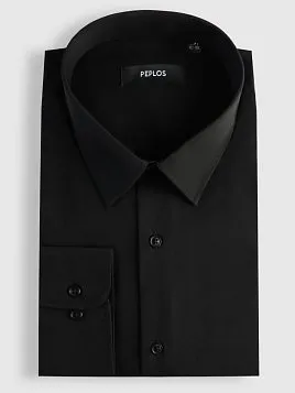 СОРОЧКА МУЖСКАЯ PEPLOS SHB150/1-C ЧЁРНЫЙ