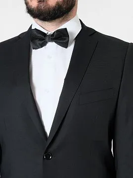 КОСТЮМ МУЖСКОЙ PEPLOS SU24021-LC ЧЁРНЫЙ