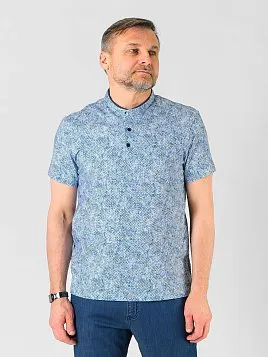 РУБАШКА-ПОЛО МУЖСКАЯ PEPLOS TS23019-P СИНИЙ