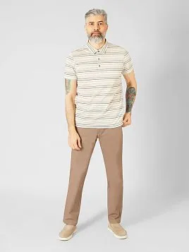 РУБАШКА-ПОЛО МУЖСКАЯ PEPLOS TS22005-P БЕЖЕВЫЙ