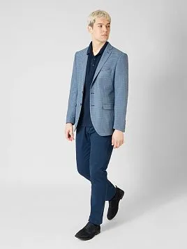 БРЮКИ МУЖСКИЕ PEPLOS P2211-SL СИНИЙ