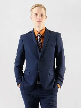 КОСТЮМ МУЖСКОЙ PEPLOS SU24027-SL ТЕМНО-СИНИЙ