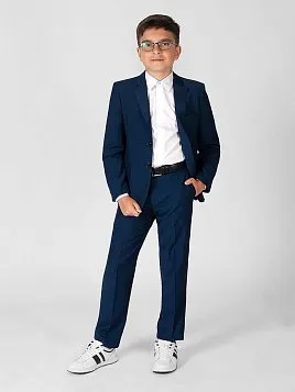 КОСТЮМ ДЛЯ МАЛЬЧИКА МЛ. ШКОЛА PEPLOS SU20B019 СИНИЙ