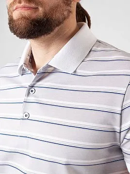 РУБАШКА-ПОЛО МУЖСКАЯ PEPLOS TS22004-P СЕРЫЙ