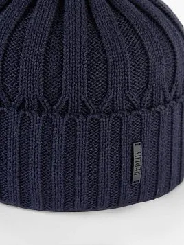 ШАПКА МУЖСКАЯ PEPLOS HM2219 ТЕМНО-СИНИЙ