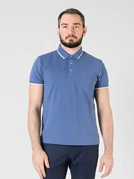 РУБАШКА-ПОЛО МУЖСКАЯ PEPLOS TS24007-P СИНИЙ