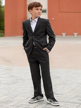 КОСТЮМ ДЛЯ МАЛЬЧИКА PEPLOS SU25B004-SL ТЕМНО-СЕРЫЙ