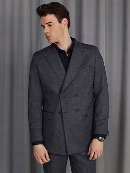 КОСТЮМ МУЖСКОЙ PEPLOS SU25152-R СИНИЙ