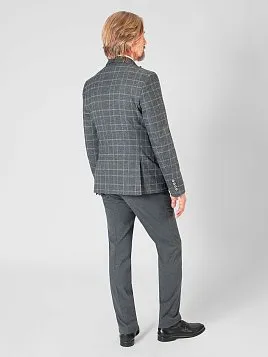 ПИДЖАК МУЖСКОЙ PEPLOS JA22021-SL ТЕМНО-СЕРЫЙ