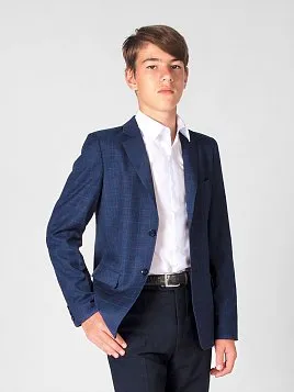 ПИДЖАК ДЛЯ МАЛЬЧИКА PEPLOS JA19J056 СИНИЙ