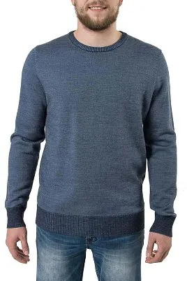 ДЖЕМПЕР МУЖСКОЙ MAJESTIC LEGATE KN19J039 ГОЛУБОЙ