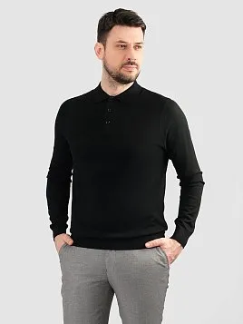 ДЖЕМПЕР МУЖСКОЙ ПОЛО PEPLOS KN25SH066 ЧЁРНЫЙ