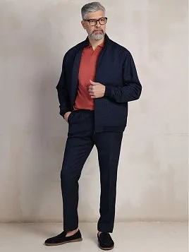 БРЮКИ МУЖСКИЕ PEPLOS TR25162-224 ТЕМНО-СИНИЙ