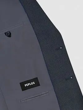 КОСТЮМ МУЖСКОЙ PEPLOS SU24009-R ТЕМНО-СЕРЫЙ