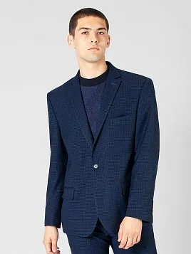 КОСТЮМ МУЖСКОЙ PEPLOS SU22004-C ТЕМНО-СИНИЙ