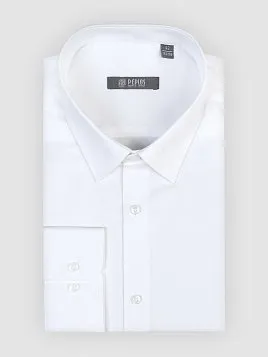 СОРОЧКА МУЖСКАЯ PEPLOS SH24001-R БЕЛЫЙ