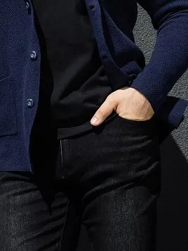 ДЖИНСЫ МУЖСКИЕ PEPLOS J2402-C ТЕМНО-СЕРЫЙ