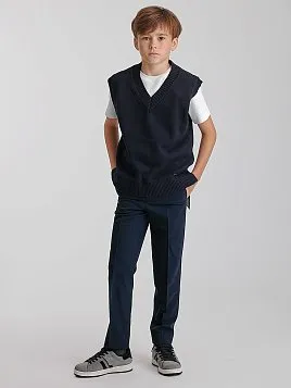 БРЮКИ ДЛЯ МАЛЬЧИКА PEPLOS TR25J105-SL ТЕМНО-СИНИЙ