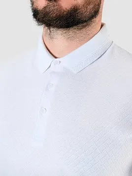 РУБАШКА-ПОЛО МУЖСКАЯ PEPLOS TS24010-P БЕЛЫЙ