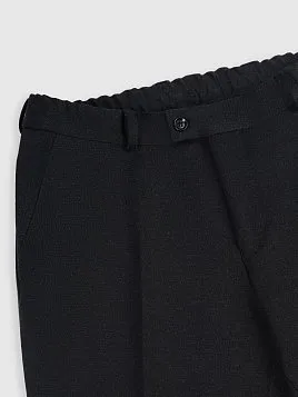 МУЖСКИЕ БРЮКИ ИЗ ЭЛАСТИЧНОЙ ТКАНИ TR26124-200 ТЕМНО-СЕРЫЕ