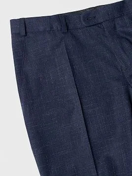 КОСТЮМ МУЖСКОЙ PEPLOS SU22041-SL ТЕМНО-СИНИЙ (ЖИЛЕТ ОТДЕЛЬНО)