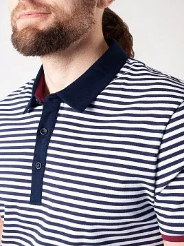 РУБАШКА-ПОЛО МУЖСКАЯ PEPLOS TS21021-P БЕЛЫЙ