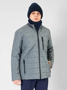 КУРТКА МУЖСКАЯ PEPLOS OW2219-JA СЕРЫЙ