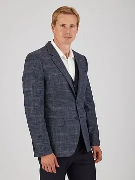 ПИДЖАК МУЖСКОЙ PEPLOS JA25150-LC СИНИЙ