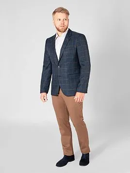 ПИДЖАК МУЖСКОЙ PEPLOS JA22001-C ТЕМНО-СИНИЙ