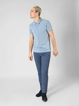 РУБАШКА-ПОЛО МУЖСКАЯ PEPLOS TS22016-P ГОЛУБОЙ