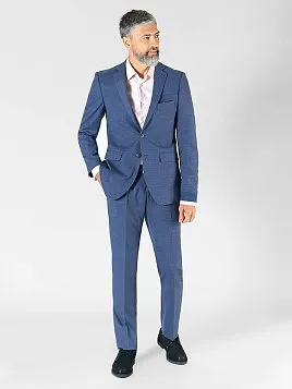 КОСТЮМ МУЖСКОЙ PEPLOS SU22042-SL СИНИЙ