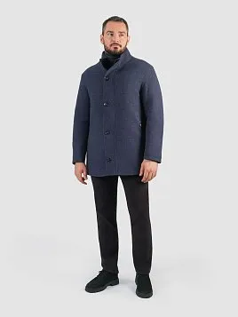 ПАЛЬТО МУЖСКОЕ PEPLOS OW2509-CT СИНИЙ