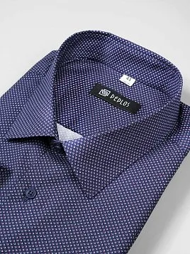 СОРОЧКА МУЖСКАЯ PEPLOS SH23111-C ФИОЛЕТОВЫЙ