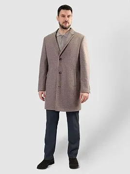 ПАЛЬТО МУЖСКОЕ PEPLOS OW2552-OV БЕЖЕВЫЙ