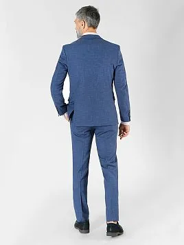 КОСТЮМ МУЖСКОЙ PEPLOS SU22042-SL СИНИЙ