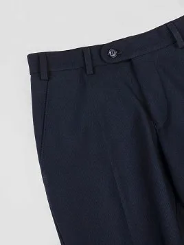 БРЮКИ ПОДРОСТКОВЫЕ PEPLOS TR22T006-282 СИНИЙ (Утепленные/Флис)