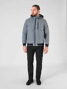 КУРТКА МУЖСКАЯ PEPLOS OW2415-JА СЕРЫЙ