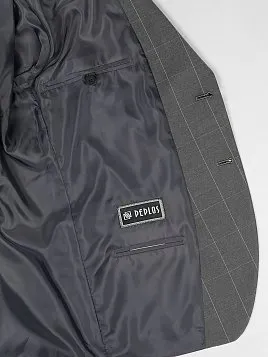 КОСТЮМ МУЖСКОЙ PEPLOS SU23101-SL СВЕТЛО-СЕРЫЙ