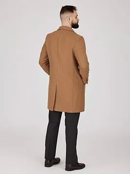 ПАЛЬТО ИЗ ШЕРСТИ В ОТТЕНКЕ КЭМЕЛ OW26213-LR