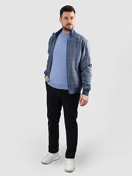 БОМБЕР МУЖСКОЙ PEPLOS BM25146 СИНИЙ