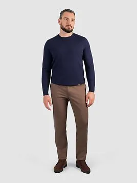 ДЖЕМПЕР МУЖСКОЙ PEPLOS KN25J042 ТЕМНО-СИНИЙ