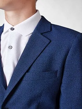 ПИДЖАК ДЛЯ МАЛЬЧИКА PEPLOS JA19J057 СИНИЙ