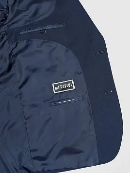 КОСТЮМ МУЖСКОЙ PEPLOS SU24006-SL ТЕМНО-СИНИЙ