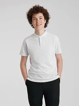 РУБАШКА-ПОЛО ПОДРОСТКОВАЯ PEPLOS TSP25T03-R БЕЛЫЙ