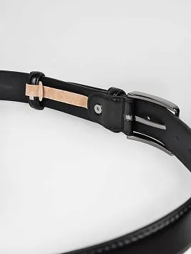 РЕМЕНЬ МУЖСКОЙ PEPLOS C12. BELT-22-C12-6 ЧЁРНЫЙ