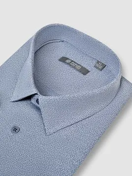 СОРОЧКА МУЖСКАЯ PEPLOS SH24135-R СИНИЙ