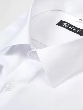 СОРОЧКА МУЖСКАЯ PEPLOS SH23001-C БЕЛЫЙ