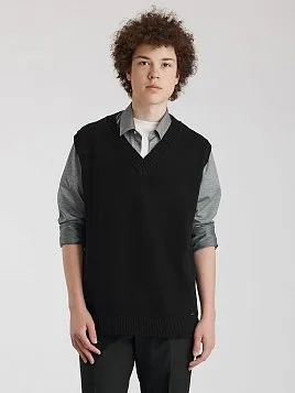 ЖИЛЕТ ПОДРОСТКОВЫЙ PEPLOS JKN25V003 ЧЁРНЫЙ