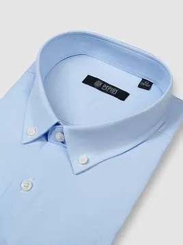 СОРОЧКА МУЖСКАЯ PEPLOS SH24064-SL ГОЛУБОЙ